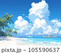 夏の海と青空 105590637