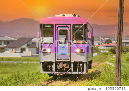 日本の風景 北条鉄道 兵庫県。 日本の風景 北条鉄道 兵庫県。 105590711