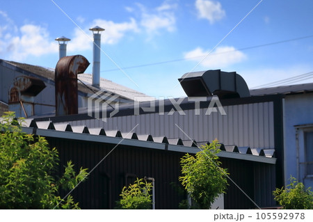 工場の屋根 イメージ 工場の屋根 イメージ 105592978