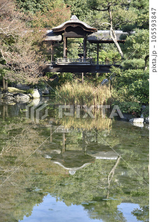 渉成園 枳殻邸 回棹廊 京都 庭園 渉成園 枳殻邸 回棹廊 京都 庭園 105593847