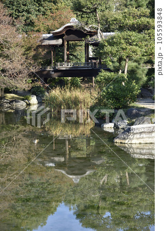 渉成園 枳殻邸 回棹廊 京都 庭園 渉成園 枳殻邸 回棹廊 京都 庭園 105593848