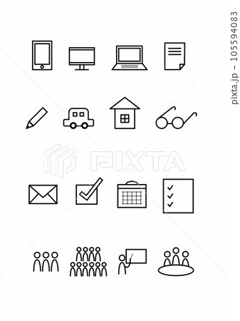 アイコンセット アイコンセット 105594083