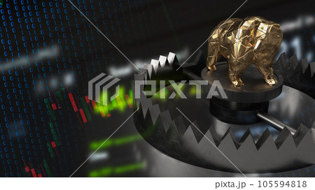 The Bear trap for Business concept 3d rendering The Bear trap for Business concept 3d rendering 105594818