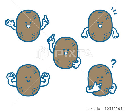 キウイのキャラクター 105595054