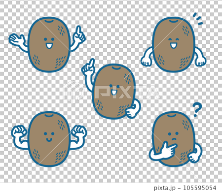 キウイのキャラクター 105595054