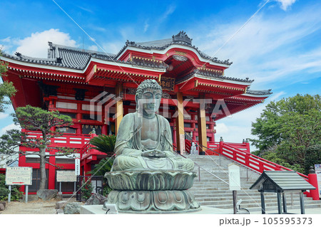 銚子大仏と飯沼観音本堂 105595373