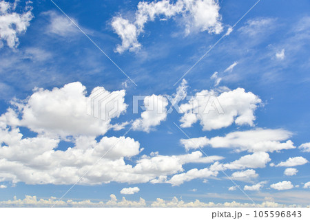 空 青空 背景素材 空 青空 背景素材 105596843
