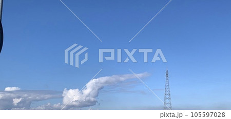上昇気流に消える雲 上昇気流に消える雲 105597028