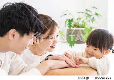 親娘　3人家族 105598353