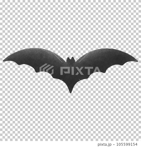 bat on Halloween days 105599154