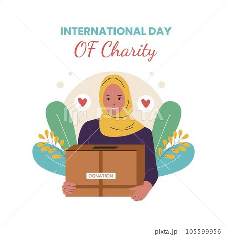 International day of charity day concept 105599956