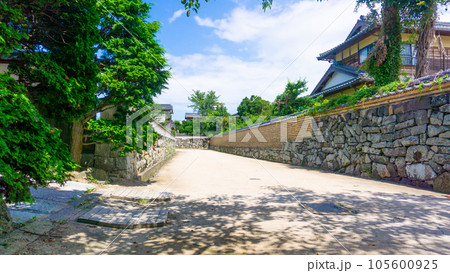 山口県萩の堀内鍵曲道路 山口県萩の堀内鍵曲道路 105600925