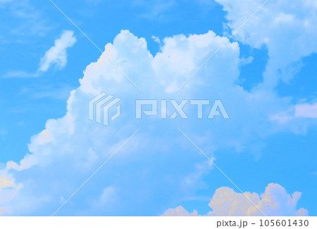 青空と雲 背景・テクスチャ 青空と雲 背景・テクスチャ 105601430