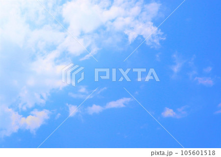 青空と雲 背景・テクスチャ 青空と雲 背景・テクスチャ 105601518