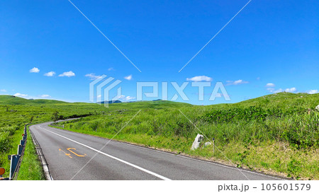 夏の秋吉台カルスト大地、山口県美祢市 夏の秋吉台カルスト大地、山口県美祢市 105601579
