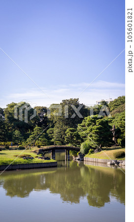 The beautiful view in Rikugien Gardens 105601821