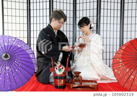 和装婚礼、和装フォトウエディング、フォトスタジオ撮影、白無垢・紋付袴 和装婚礼、和装フォトウエディング、フォトスタジオ撮影、白無垢・紋付袴 105602519