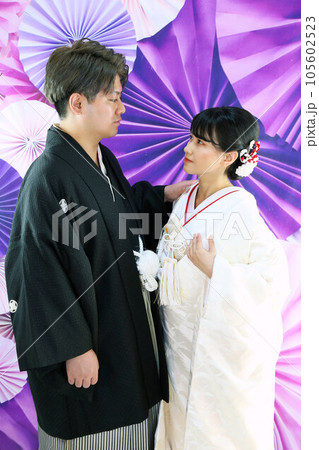 和装婚礼、和装フォトウエディング、フォトスタジオ撮影、白無垢・紋付袴 和装婚礼、和装フォトウエディング、フォトスタジオ撮影、白無垢・紋付袴 105602523