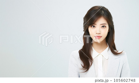 報道する美人ニュースキャスター 報道する美人ニュースキャスター 105602748