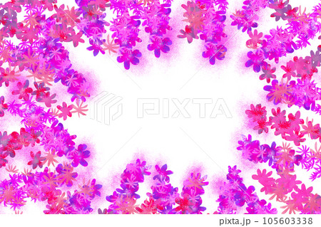 リアトリスの花のカード2 リアトリスの花のカード2 105603338