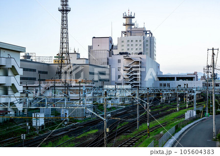 線路のある風景 線路のある風景 105604383