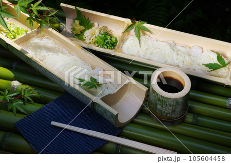 涼しさつるるん青竹そうめん 105604458