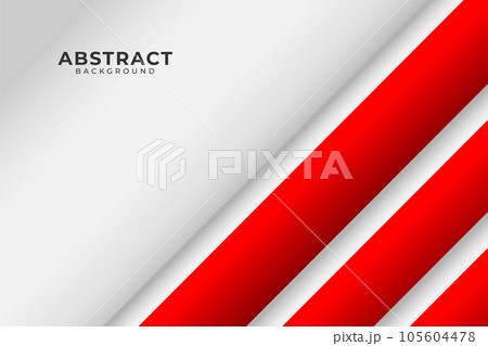 red white modern abstract background design 105604478