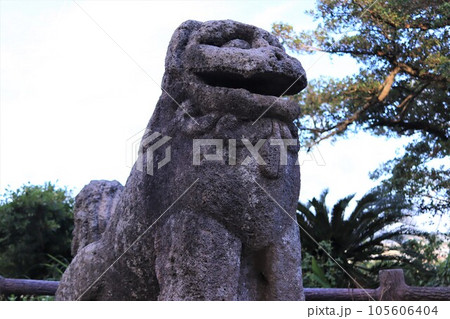 沖縄最古のシーサー富盛の石彫獅子 沖縄県八重瀬町 沖縄最古のシーサー富盛の石彫獅子 沖縄県八重瀬町 105606404
