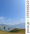 mountain landscape with clouds in Vietnam  105606620