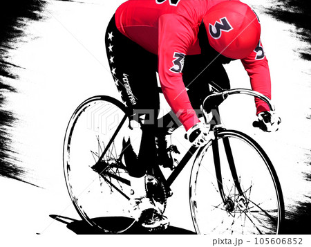 自転車競技のアップ 105606852