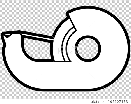 玻璃紙膠帶的例證 玻璃紙膠帶的例證 105607178