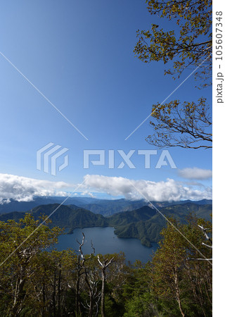 男体山登山、日光、栃木県 105607348