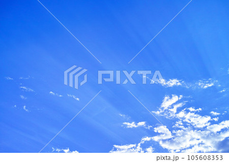 青空と雲イメージ 青空と雲イメージ 105608353
