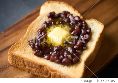 あんバタートースト 105609105