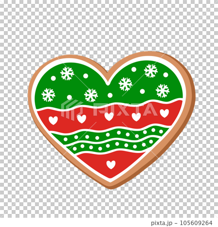 Christmas heart cookies Christmas heart cookies 105609264