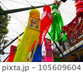 日本の七夕祭りの飾り 105609604
