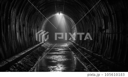怪談イメージのトンネル 怪談イメージのトンネル 105610183