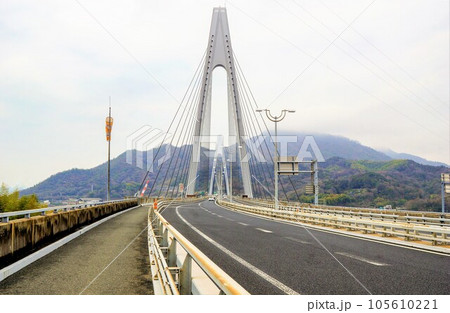 しまなみ海道の風景 生口橋 しまなみ海道の風景 生口橋 105610221