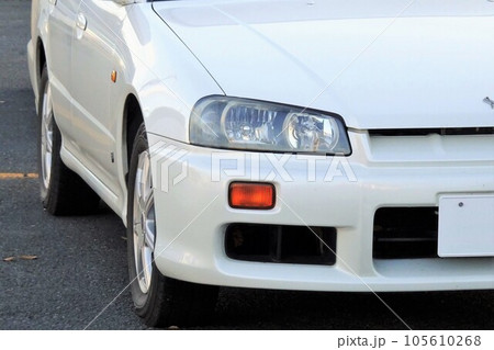 自動車イメージ 日産スカイラインHR34のフロントマスク 自動車イメージ 日産スカイラインHR34のフロントマスク 105610268