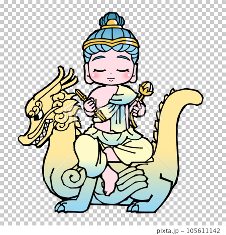 Fudo Myo-o Eight Great Doji and Agattatsu Doji 105611142