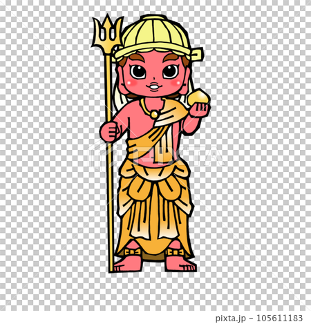不動明王八大童子・慧喜童子 105611183