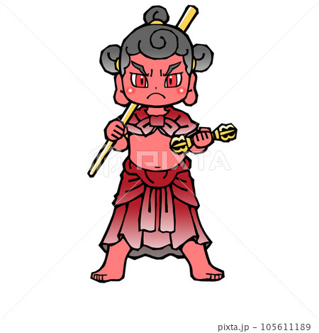 不動明王八大童子・制多伽童子 105611189