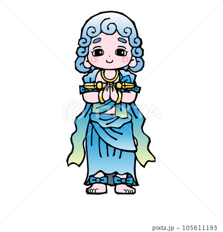 不動明王八大童子・矜羯羅童子 105611193