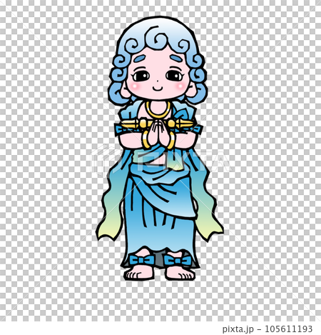 不動明王八大童子・矜羯羅童子 105611193