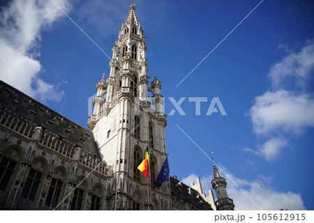 快晴のグランプラス 105612915