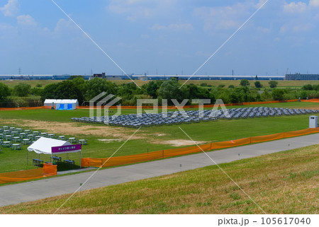 千葉県松戸市江戸川花火大会開催日辺りの風景2023年8月 千葉県松戸市江戸川花火大会開催日辺りの風景2023年8月 105617040