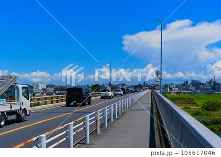 千葉県松戸市上葛飾橋2023年8月 105617046