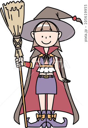 かわいい魔女 105619955