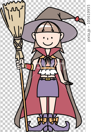 かわいい魔女 105619955