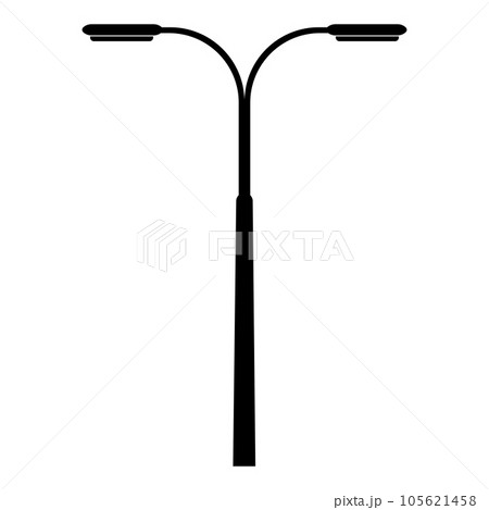 street lighting lamp icon illustration design street lighting lamp icon illustration design 105621458